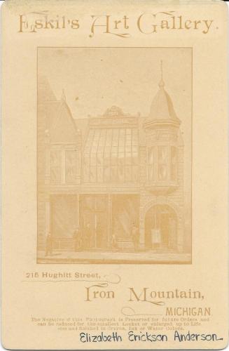 Elizabeth Erickson Anderson back